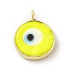 Handmade Evil Eye Lampwork Pendants LAMP-F026-05D-2