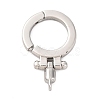 304 Stainless Steel Twister Clasps STAS-S187-01P-1
