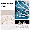 Brass Linking Rings KK-K197-B-59G-3