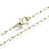 Brass Paperclip Chains MAK-S072-09A-14KC-2