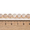 Electroplate Glass Beads Strands EGLA-L045-G-PL01-4