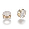 Brass Rings Silicone Ear Nuts SIL-N003-03LG-2