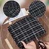 Tartan Chemical Fiber Fabric DIY-WH0591-521B-3
