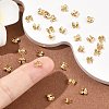 SHEGRACE Brass Bead Tips XGR0056G-62G-4