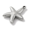 Anti-Tarnish 304 Stainless Steel Pendants STAS-D194-16S-2
