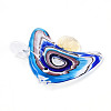 Handmade Lampwork Big Pendants LAMP-T023-06B-2