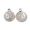 201 Stainless Steel Pendants STAS-J401-VC586-1