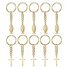 Brass & Tibetan Style Alloy Keychain KEYC-JKC00555-02-1