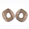 Resin & Walnut Wood Pendants RESI-S358-51-2