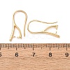 Brass Earring Hooks KK-G604-05G-3