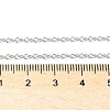 Tarnish Resistant Trendy Unisex 304 Stainless Steel Cable Chain Necklaces NJEW-L043-16P-2