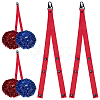 3Pcs Polyester & Plastic Cheer Pom Holder FIND-UN0010-42A-1