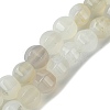 Natural White Agate Beads Strands G-H023-A19-01-2