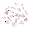 Natural Amethyst Pendants G-P461-03-1