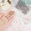 200Pcs 304 Stainless Steel Earring Hooks STAS-SP0001-42-3