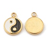 Fashion 304 Stainless Steel Enamel Charms STAS-Z009-10G-2