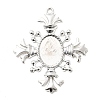 Alloy Cabochon Settings PW-WGAB9EB-12-1