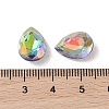 Glass Rhinestone Cabochons RGLA-L029-04A-SPLA-3