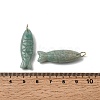 Natural Amazonite Carved Pendants G-G314-01G-06-3