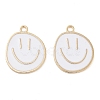 Alloy Enamel Pendants PALLOY-S192-03G-01-1
