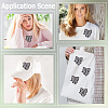 9Pcs Polyester Embroider Thread Iron on/Sew On Patches PATC-CY0001-62-4