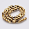 Electroplated Non-magnetic Synthetic Hematite Bead Strand G-E495-08D-2