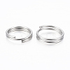 Tarnish Resistant 304 Stainless Steel Split Rings STAS-H413-04P-C-2