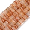Natural Honey Jade Beads Strands G-G329-B02-8x1mm-3