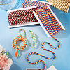 60M 3 Colors 3-Ply Twisted Macrame Polyester Cord OCOR-TA0003-48B-7