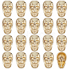 20Pcs Alloy Shank Buttons BUTT-PH0001-82B-G-1