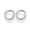 Tarnish Resistant 304 Stainless Steel Open Jump Rings STAS-E113-11P-1