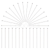 30Pcs 925 Sterling Silver Ball Head Pins STER-PH0003-15-1