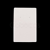 Rectangle Paper Earring Display Cards CDIS-D007-01F-4