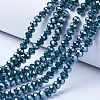 Electroplate Glass Beads Strands EGLA-A044-P2mm-A12-1