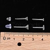 Plastic Stud Earring Findings KY-PH0007-25-3