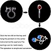 Plastic Clip-on Earring Settings KY-PH0007-09-4