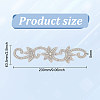 Flower Hotfix Rhinestone DIY-WH0504-33B-2