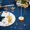 16Pcs 4 Style Brass Earring Hooks KK-BBC0012-53-4