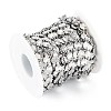 Tarnish Resistant Handmade 304 Stainless Steel Link Chains CHS-M004-11P-4
