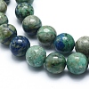 Assembled Synthetic Chrysocolla and Lapis Lazuli Beads Strands G-G823-07-12mm-3