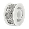 Tarnish Resistant 304 Stainless Steel Cable Chains CHS-F001-03P-4