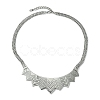 
304 Stainless Steel Bib Necklaces NJEW-Q322-09P-2