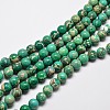 Natural Imperial Jasper Beads Strands G-I122-10mm-05-1