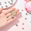 100Pcs 5 Styles Tibetan Style Alloy European Beads FIND-SP0020-72-4