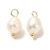 Natural Cultured Freshwater Pearl Pendants X-PALLOY-JF00942-01-2