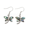 Rack Plating Brass Dangle Earrings for Women LS-KK-CBA69D1-01P-01-4
