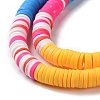 Handmade Polymer Clay Bead Strands CLAY-C003-04H-4