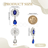 16Pcs Alloy Rhinestone Cabochons FIND-FG0004-26B-2