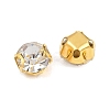 Flat Round Sew on Rhinestone Montee Beads STAS-B107-01B-01G-2