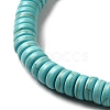 Synthetic Turquoise Dyed Beads Strands G-E594-20C-3